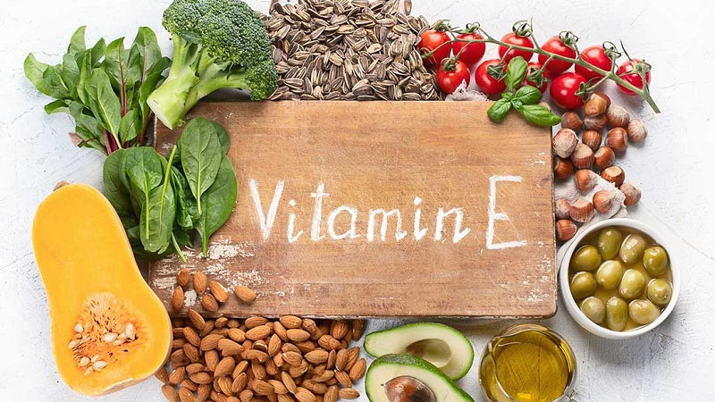 Ăn các loại thực phẩm có nhiều vitamin E.